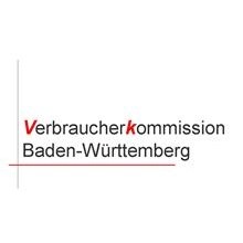 Logo der Verbraucherkommission Baden-Württemberg mit rotem V und k