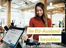 Titelseite der Broschüre im EU-Ausland bezahlen