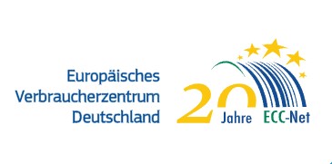 Logo 20 jahre Europäisches Verbraucherzentrum Deutschland e. V. 